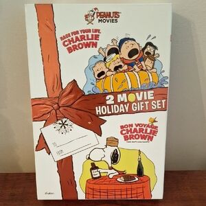 Peanuts Holiday Gift Set DVD - Red and White